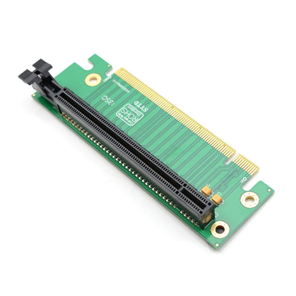 Amazon.com: PCI-E Express 16X 90 Degree Adapter Riser Card For 2U
